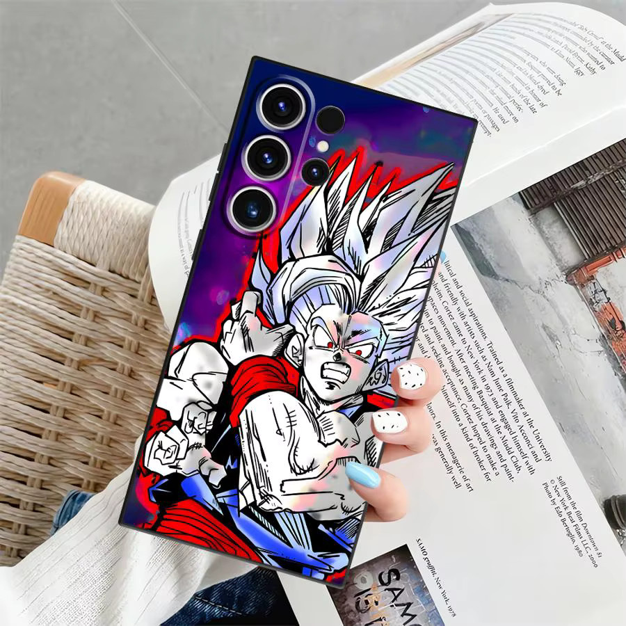Schwarze weiche Dragon Ball Handyhülle für Samsung Galaxy S21 FE, S20, S23 Ultra, S25 Edge und S24 Plus in Multicolour - Bild 4