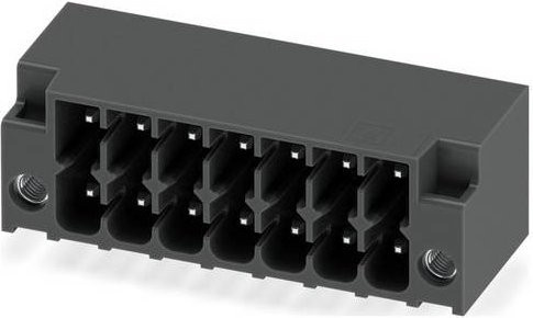 Phoenix Contact 1713883 Leiterplatten-Grundleiste, Schwarz, 50 Stück - Bild 1