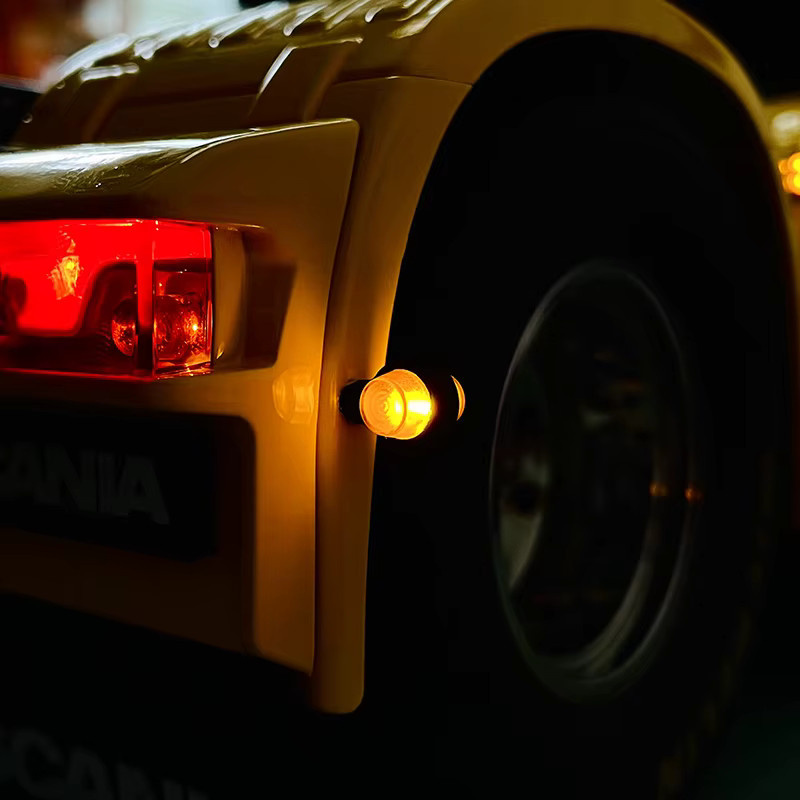 Tamiya LED 3V Simulations-Positionsleuchte, Seitenlichter, 1:14 - Bild 4