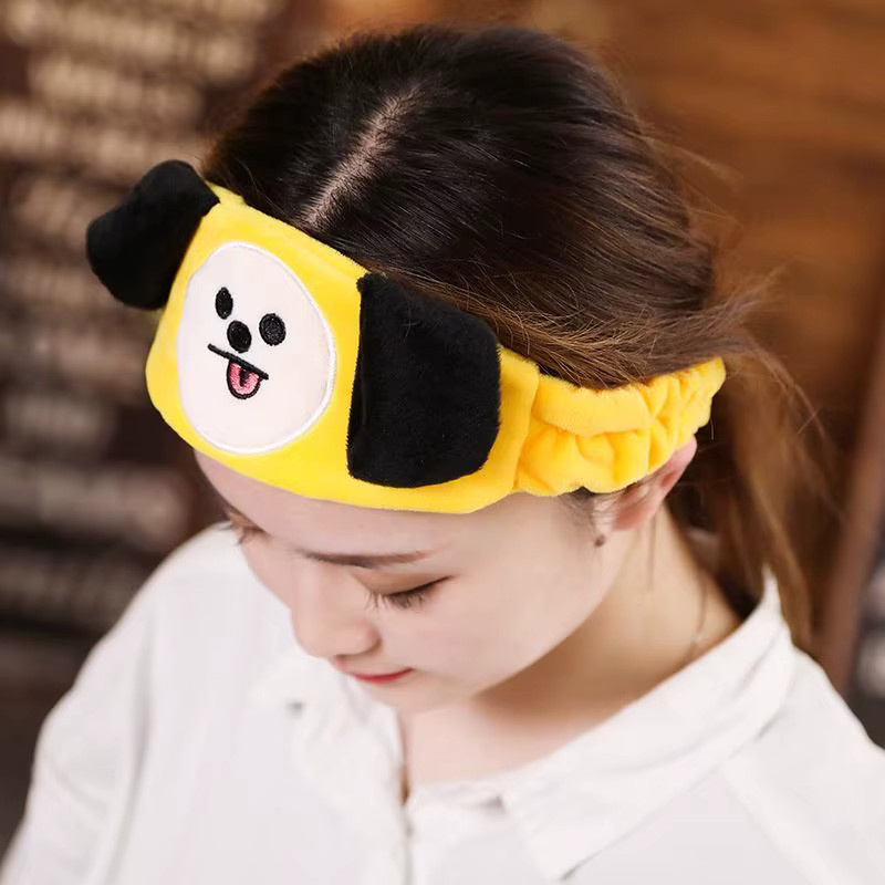BT21 Gesichtsreinigungs-Stirnband, Unisex - Bild 2
