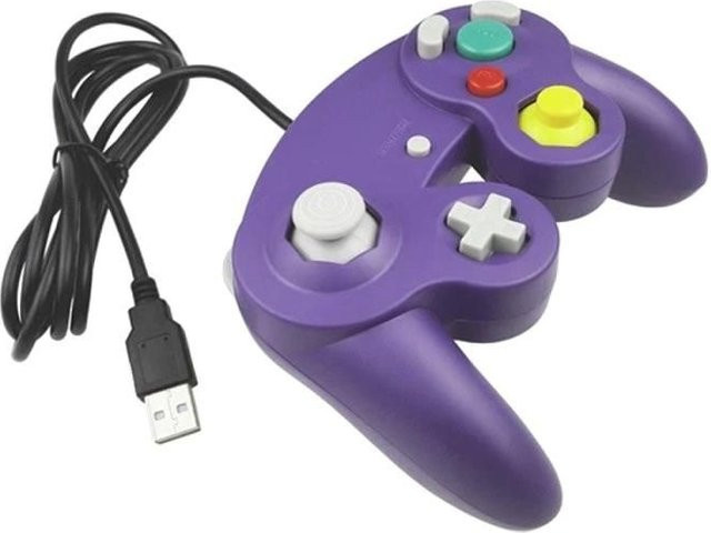 Yactus Controller Gamepad mit USB-C Anschluss für PC und Mobile in Violett - Bild 1