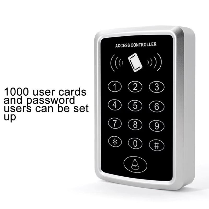 RFID-Zutrittskontrollsystem mit 125kHz Kartenleser und Tastatur zur Steuerung von Türschlossöffnern - Bild 3