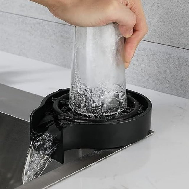 PDQ Automatische Glas- und Tassenreinigungsmaschine für Bar und Küche in Schwarz - Bild 1