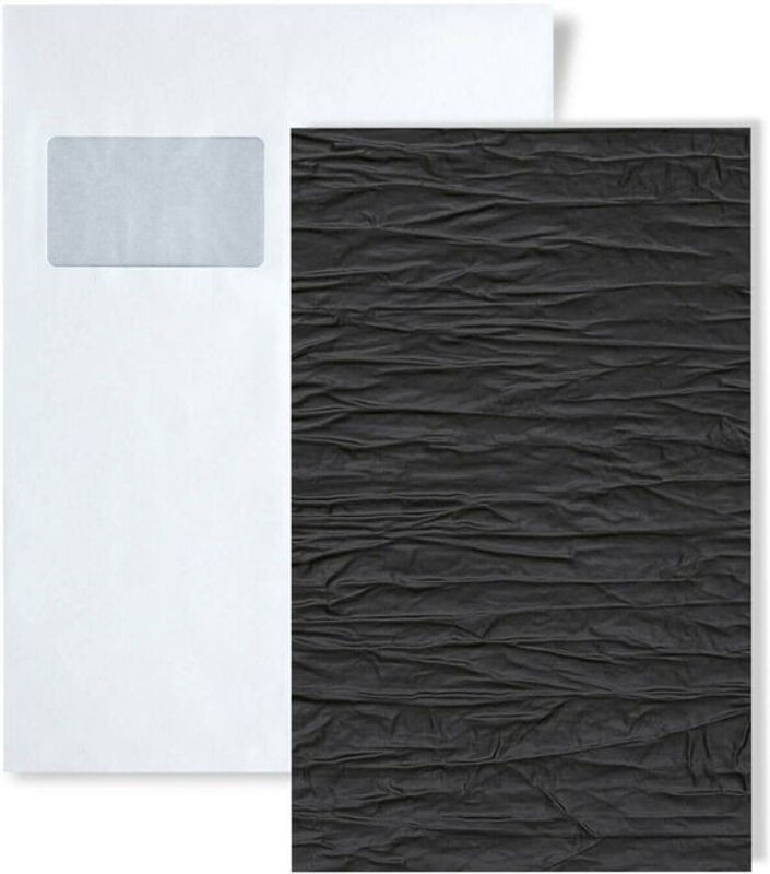 Wallface Wandpaneel Musterstück S-24936 Crashed Graphite Black Structure Collection in Schwarz und Grau, Rechteckig, Abstract Design - Bild 1