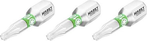 Hazet TX-Bit 2223N-T10/3 Torx T10 mit 6,3 mm Sechskant Aufnahme in Silber - Bild 1