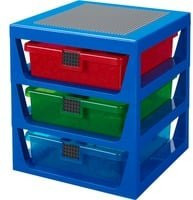 Room Copenhagen Aufbewahrungsbox aus Kunststoff in Blau und Multicolour - Bild 1