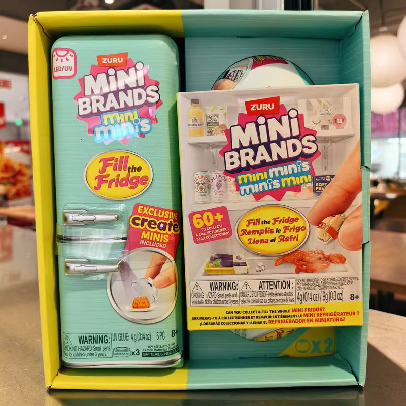 ZURU MINI BRANDS Miniatur-Kühlschrank-Lebensmittelset, ab 3 Jahren - Bild 3