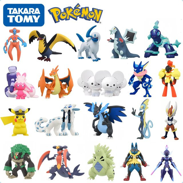 Takara Tomy Pokémon Figur Modell, Deoxys Maushold Tinkaton Terapagos Salamence, ab 4 Jahren - Bild 1