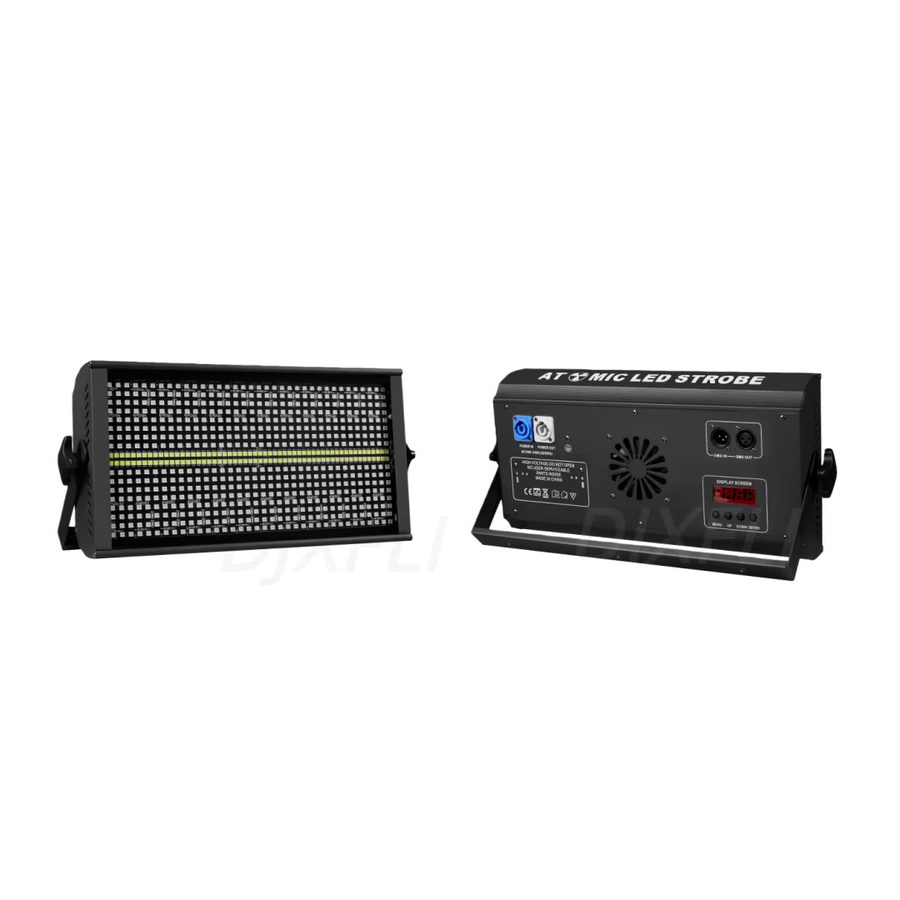 DJXFLI 250W RGBW LED 4-in-1 Strobe Bühnenlicht mit 48 Zonen und DMX512 für Wash-Effekte bei Disco, KTV und DJ-Events - Bild 2