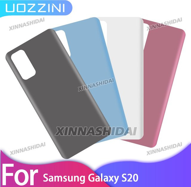 Samsung Galaxy S20 Ersatz-Rückabdeckung in Grau für Akku-Abdeckung und Gehäuse-Rückseite - Bild 1