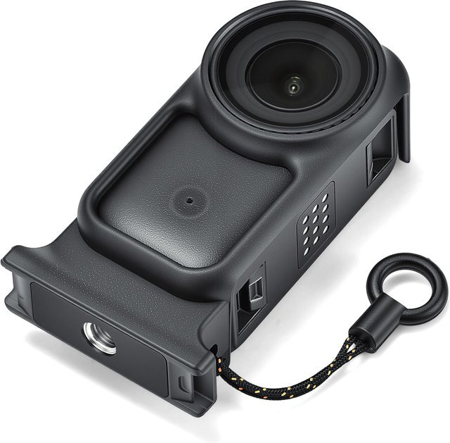 STARTRC Schutzkäfig für DJI Osmo Nano in Schwarz mit horizontalem und vertikalem Schutzrahmen, 1/4-Zoll-Stativgewinde und Cold Shoe - Bild 1