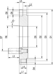 RÖHM CAPTIS-M42/52 702-2 K4 ZWIFLA ERS 182966 aus Edelstahl - Bild 1