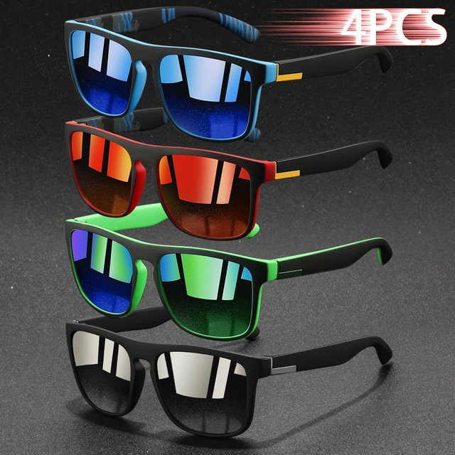 WSZ Sonnenbrille, Quadrat, Vollrand, Kunststoff, Unisex - Bild 1