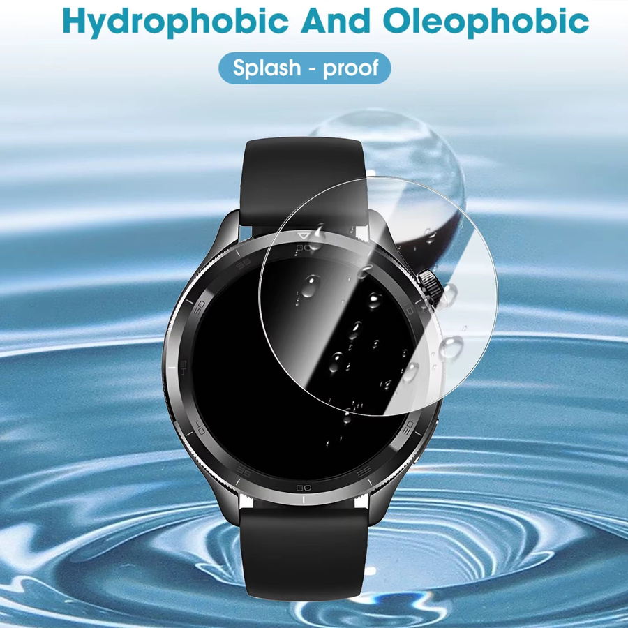 Displayschutzfolie Xiaomi Mi Watch S4, Glas, transparent - Bild 5