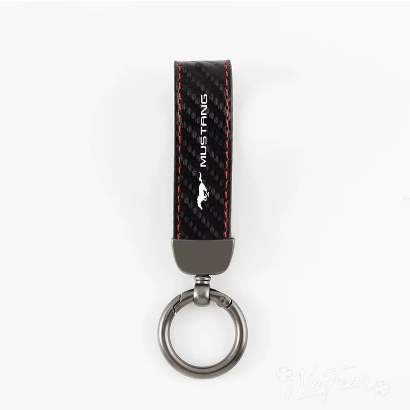 Schlüsselanhänger Kohlefaser, Ford Mustang, Unisex - Bild 2