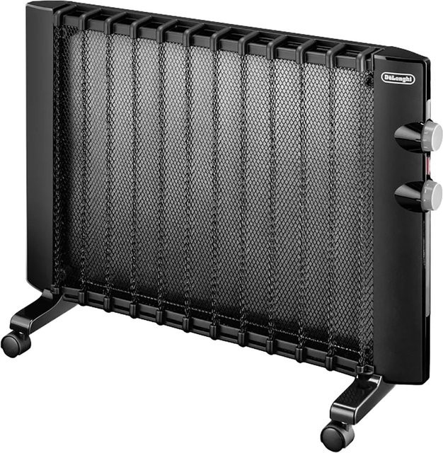 DeLonghi Wärmewelle HMP 1500 Standkonvektor mit Kippschutz in Schwarz - Bild 1