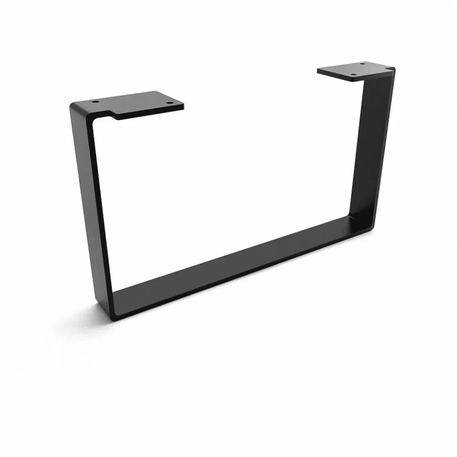 HEVVA Möbelbein LUXEMBURG in Schwarz, Höhe: 20 cm, Tiefe: 35 cm - Bild 2