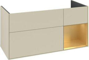 V&B Waschtischunterschrank Finion in Lackoptik, B/T: 119,6 x 49,8 cm - Bild 1