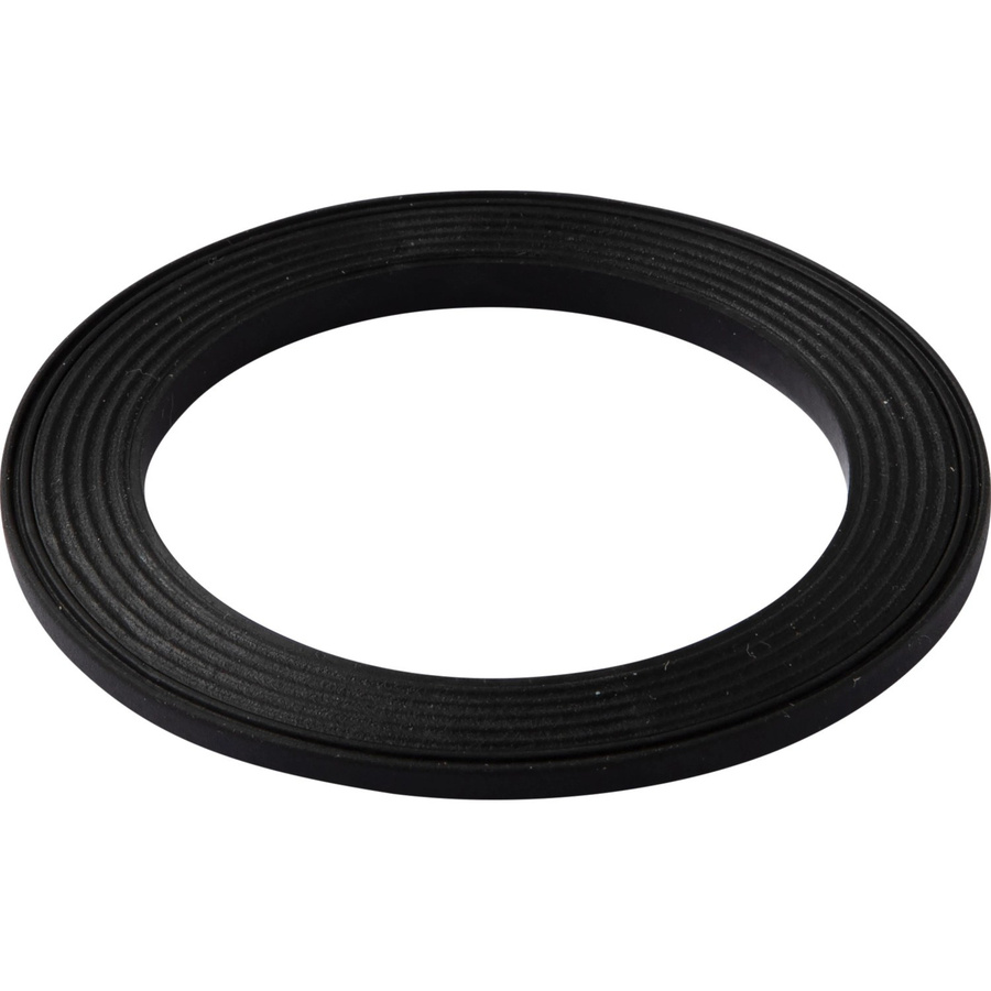 KÖRO Profildichtung für Ablaufventil 1 1/2 Zoll in Schwarz, B: 50 mm, H: 70 mm, Tiefe: 6 mm - Bild 2