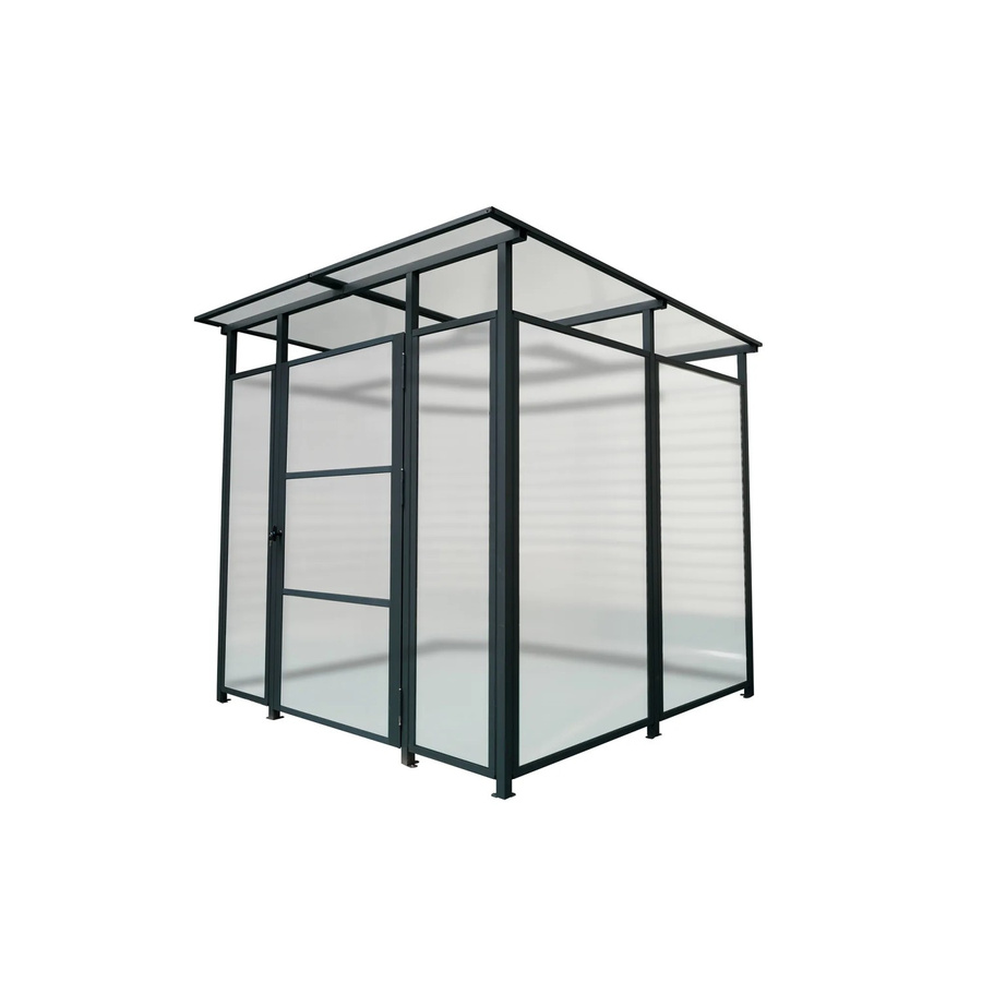 Floraworld Türelement für Multifunktionsunterstand in Grau, B/H/T: 204 x 205 x 7 cm - Bild 2
