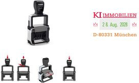 Trodat Datumstempel Professional 4.0 5430, 3-zeilig - Bild 1