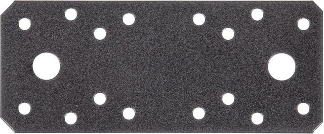Alberts Duravis Flachverbinder Schwarzdiamant Duplexbeschichtet, Farbe: Schwarz, B/T/H: 133 x 55 x 2,5 mm - Bild 1