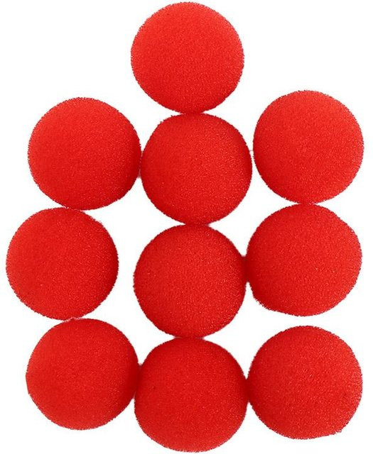 Binchi Outdoor Product Magischer Schwammball, 10-teiliges Set, Rot - Bild 1