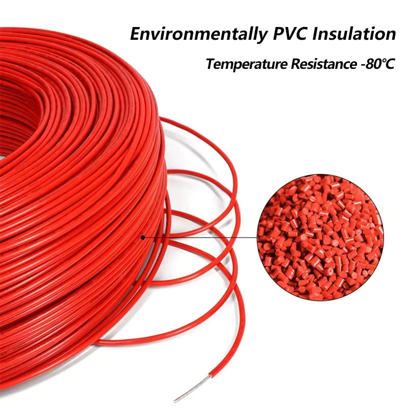Verzinntes Kupfer-Elektrokabel 1007 mit PVC-Isolierung, Einzelader, Farbe: Grün - Bild 3
