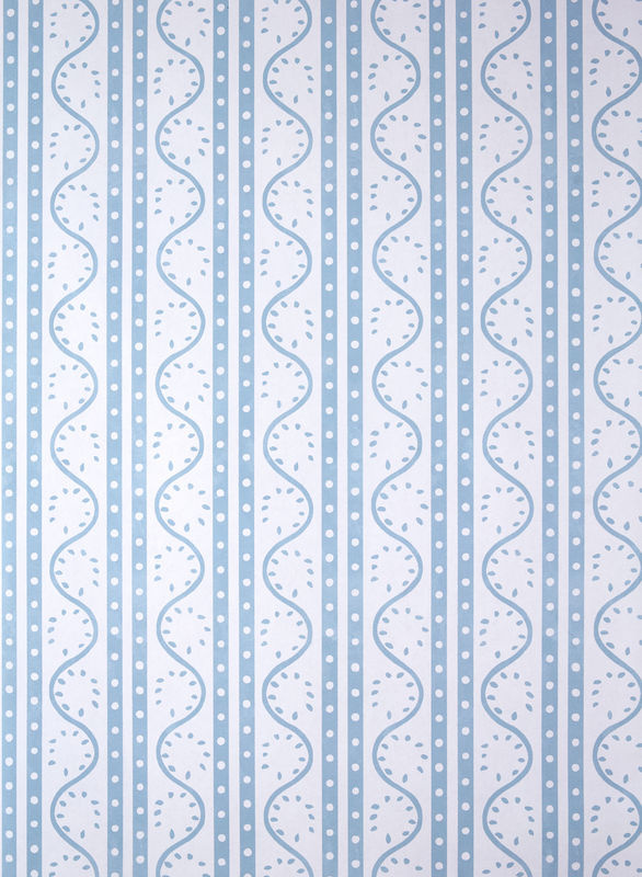 Scion Tapete Split Pea in Coast Blue mit abstraktem Mid-Century Design aus Vlies - Bild 2