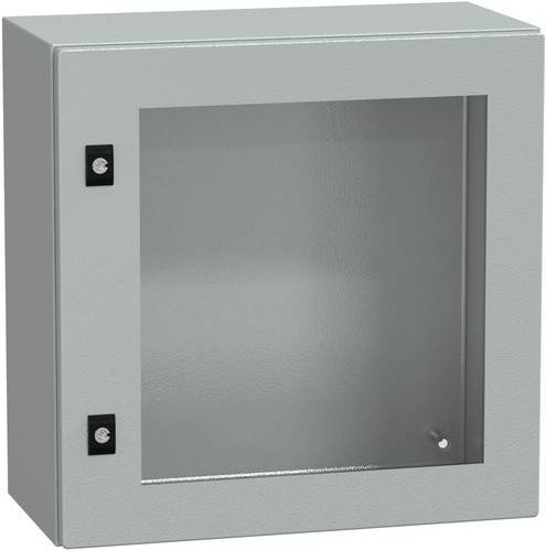 Schneider Electric Tür aus Stahl in Grau, B/H: 50,0 x 25,0 cm - Bild 1
