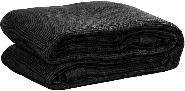 vidaXL Zeltteppich aus Polyethylen in Schwarz, B/T: 250 x 450 cm - Bild 1