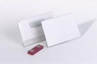 DURABLE Namensschild mit Magnet B: 5,4 cm, H: 9 cm, 25 Stück - Bild 1
