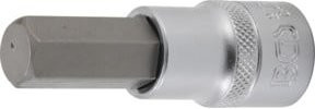 BGS Bit-Einsatz 2738 in Silber, Länge: 70 mm, Antrieb Innenvierkant 12,5 mm (1/2"), Innensechskant 9/16" - Bild 1