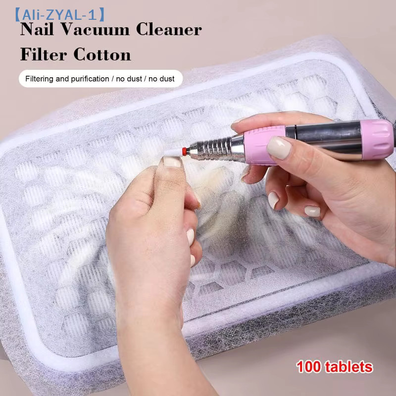 JETTING Einweg-Nagelkunst-Staubabsauger Vliesfilterpapier, 100 Stück - Bild 2