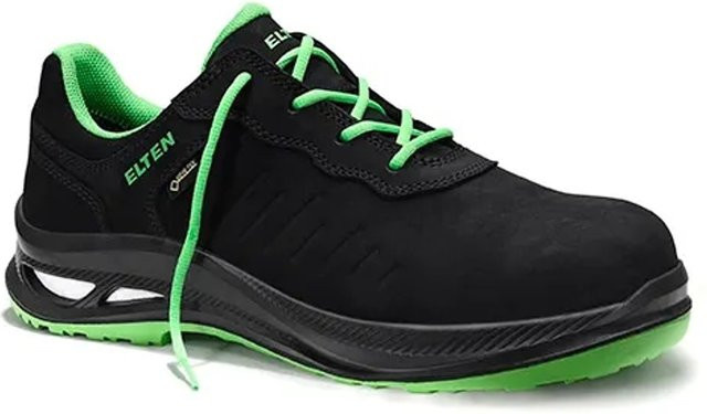 Elten Sicherheitshalbschuh Stewart Xxg Pro GTX in Black-Green, S3 ESD, Größe 46 - Bild 1