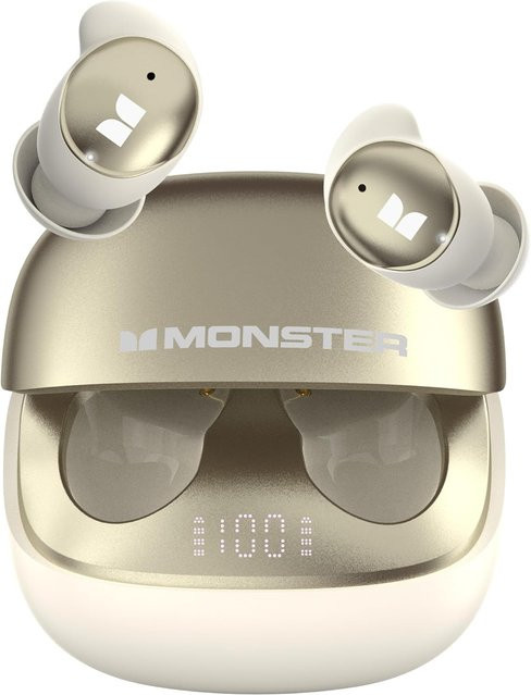 Monster Sleep Ear200 Bluetooth-Headset TWS mit ANC in Gold - Bild 1