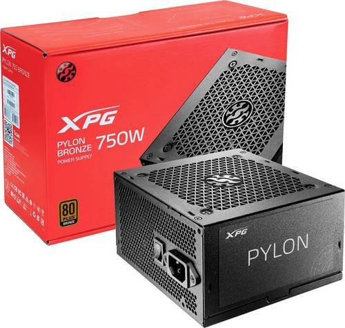 ADATA XPG Pylon PC Netzteil 750W 80PLUS Bronze Schwarz - Bild 2