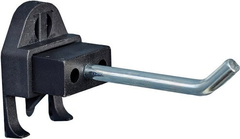 Küpper Systemhalter-Set aus Kunststoff in Schwarz mit 60 mm und 45° Biegung - Bild 2