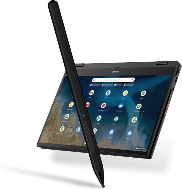 YKSong Aktiver Stylus Digitaler Stift mit 4096 Druckempfindlichkeit für HP Chromebook X360 und ASUS C436 in Schwarz - Bild 1