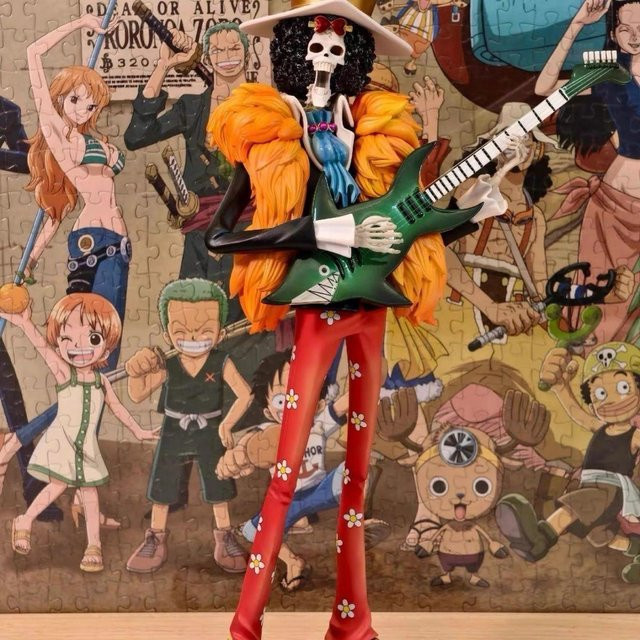 Yiran toy 1 One Piece Brook Kampf Figur PVC Bunt / Mehrfarbig - Bild 1