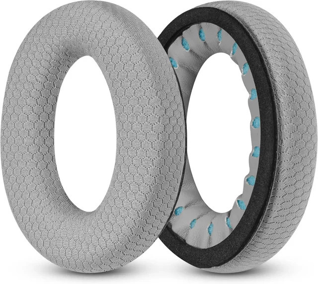 Ersatz-Schaumstoff-Ohrpolster in Grau für Bose QuietComfort 35, 35 II, 25, QC2, QC15, AE2, AE2i, AE2W und SoundTrue Kopfhörer - Bild 1