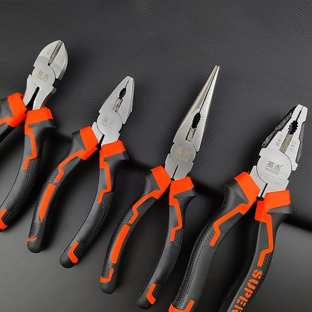 WOZOBUY Multifunktionale Universal Diagonalzange als professioneller Drahtschneider für Elektriker mit Anti-Slip-Griff für langlebige Reparaturarbeiten - Bild 1