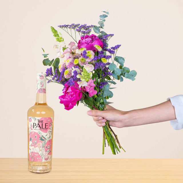 BLUME2000 Sommerbote mit The Pale Bouquet Rosé - Bild 1