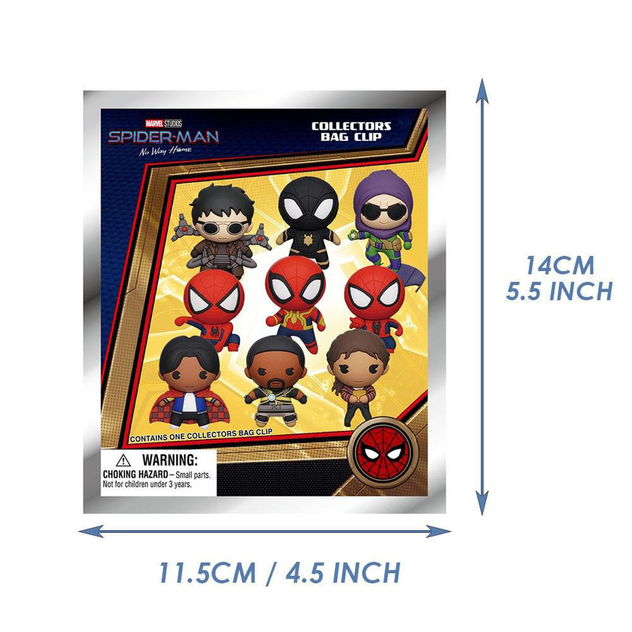 Marvel Spider-Man 3D Figur Blind Box Schlüsselanhänger - Bild 4