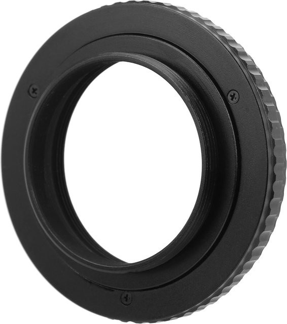 NEWYI M42 Makroobjektiv Fokustubus aus Aluminiumlegierung zur Verstärkung, Schwarz, 10-15,5 mm - Bild 1