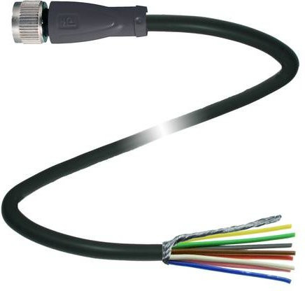 Pepperl+Fuchs 294934 Sensor-Aktor-Steckverbinder konfektioniert, schwarz, 8 Polzahl, Länge: 2 m - Bild 1