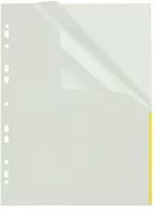 FolderSys Prospekthülle Index DIN A4 aus Kunststoff in Gelb und Transparent - Bild 1