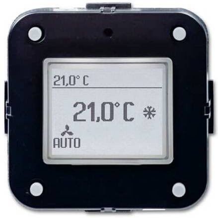 Busch-Jaeger Temperaturregler Einsatz in Schwarz 2CKA006134A0314 - Bild 1