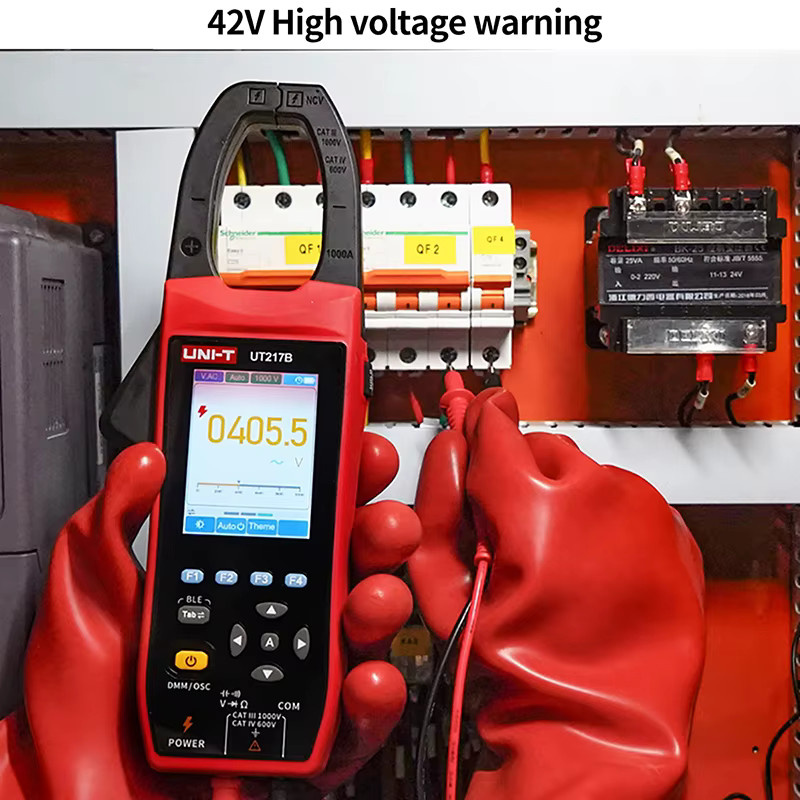 UNI-T UT217A UT217B Digitalzangenmessgerät mit Oszilloskop-Funktion, AC/DC Stromzange und Bluetooth-Funktion - Bild 3