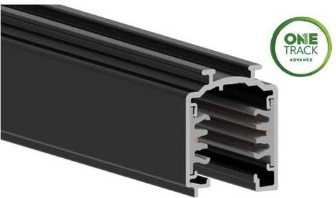 Brumberg Hochvolt-Schienensystem-Komponente aus Aluminium in Schwarz und Silber mit IP20 Schutzart - Bild 1